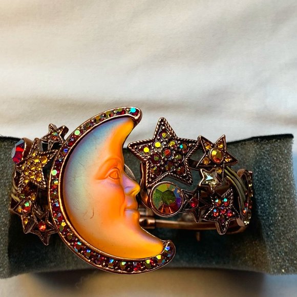 Kirks Folly Jewelry - Kirk's Folly Crescent Man in the Moon Bracelet - NWOT